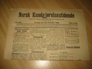 1903,nr 306, Norsk Kundgjørelsestidende.