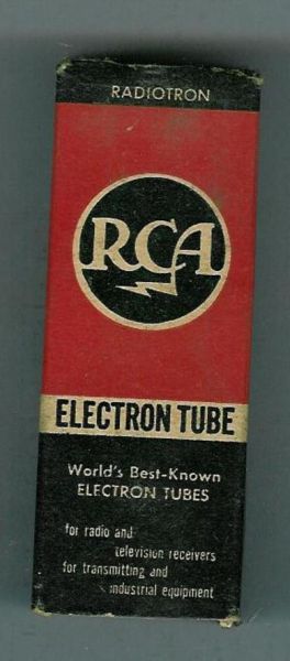 RCA radiorør, 6SA7, CL8, (5-44)