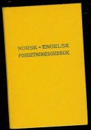 NORSK / ENGELSK FORRETNINGS ORDBOK. 1955