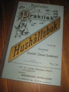 Rathcke: Prsktisk Hushållsbok. 1931.