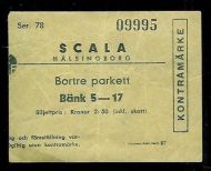 SCALA HELSINGBORG 50 tallet