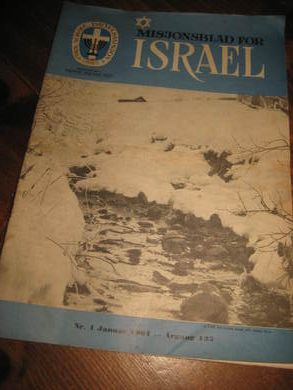 1964,nr 001, MISJONSBLAD FOR ISRAEL.