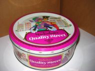 Pen boks fra 60-70 tallet, Mackintosh's Quality Street.