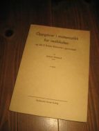 Haaland, Helmer: Oppgåver i matematikk for realskulen og dei to fyrste klassene i gymnaset. 1951