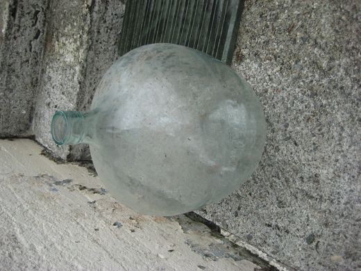 Glassballong, 30 liter. 50 tallet.