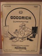 Katalog fra 1928, fra GUMMI AKTIESELSKAPET      K. LUND & CO, OSLO.