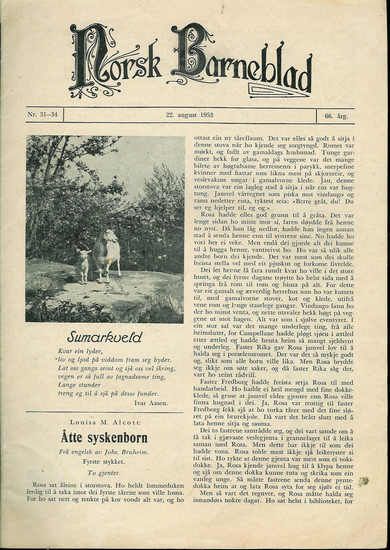 1953,nr 031, Norsk Barneblad