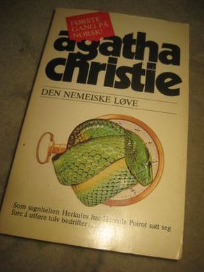 CRISTIE, AGATHA: DEN NEMEISKE LØVE. 1983.