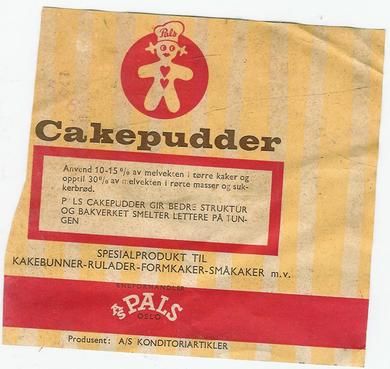 Cakepudder fra PALS, Oslo