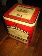 Pen teboks, HORNIMANS PURE TEA, 70 talet