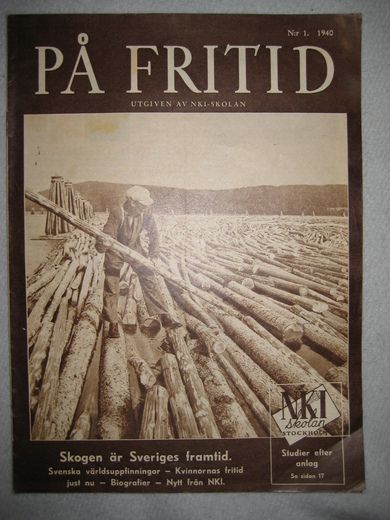 1940,NR 001, PÅ FRITID.