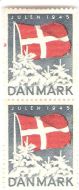 1945, DANSKE JULEMERKER, stripe