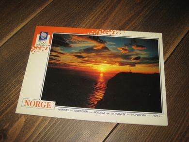 001, LOOC 1991,  Midnattsol over Nordkapp.