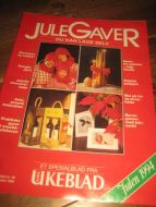 1994,nr 042, Billag Norsk Ukeblad, JULEGAVER