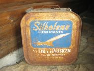 SILIKOLENE LUBRICANTS GIR OIL, 20 liters kanne uten innhold. Dalton & Co, LTD.