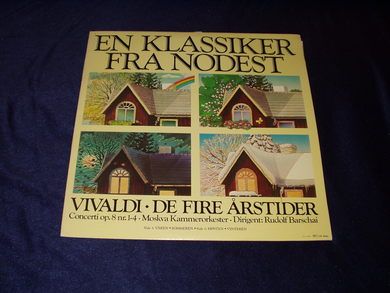 ANTONIO VIVALDI: DE FIRE ÅRSTIDER. STRØKEN PLATE