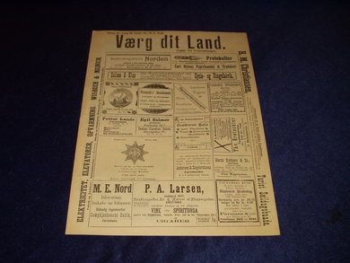 1898,nr 016, Værg dit Land