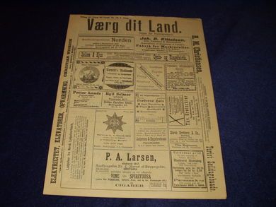 1898,nr 019, Værg dit Land