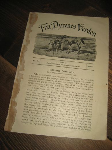 1909,nr 002, Fra Dyrenes Verden.