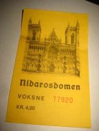 Billett fra Nidarosdommen, 1984.