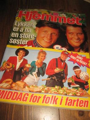 1991,nr 035, Hjemmet. Haakon og Martha.