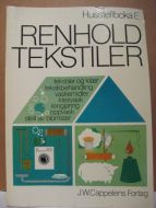 Husstellboka. RENHOLD TEKSTILER. 1975.