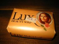 Ubrukt såpe, LUX BEAUTY SOAP, fra Lilleborg Fabrikker, 60 tallet. Pris kr 5.35