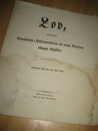 1860, Lov indeholdende Forandring i Bestemmelserne om nogle Børserne tillagte Afgifter.