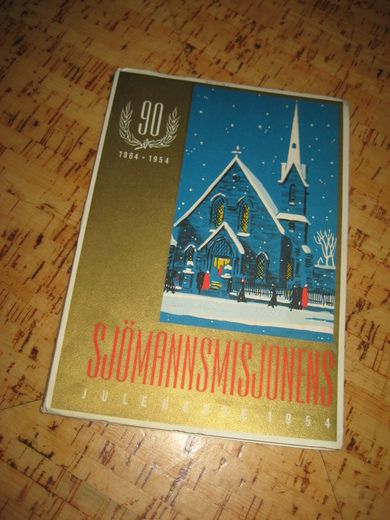 1954, SJØMANNSMISJONENS JULEHEFTE.