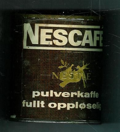 Boks uten innhold, NESCAFE, 50-60 tallet