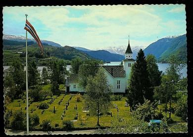 Norge, Norway. Ulvik i Hardanger