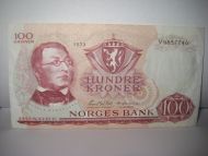 1973, 100 kroner, Nr V9857746.