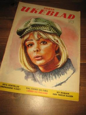 1966,nr 010, NORSK UKEBLAD. COUCHERON, LESLIE CARON.