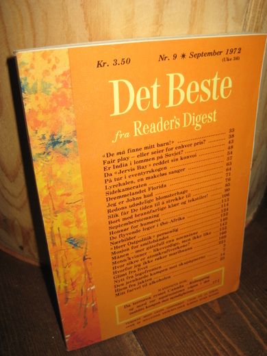 1972,nr 009, Det Beste fra Readers Digest.