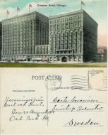 Congress Hotel, Chicago, 1919