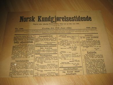 1904,nr 190, Norsk Kundgjørelsestidende.