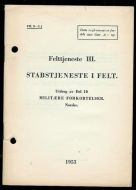 Felttjeneste III. 1953