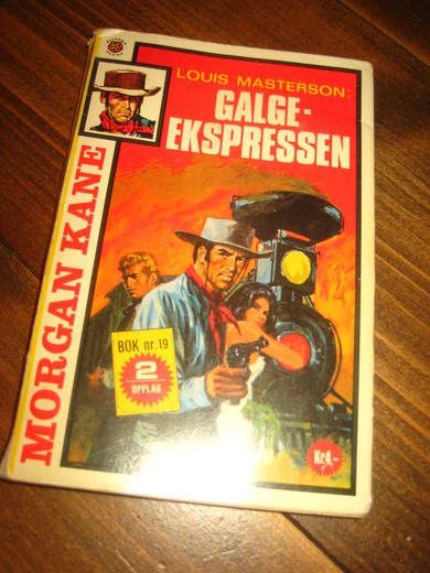 MASTERSON, LOUIS: galge ekspressen. Bok nr 19, 2. opplag, 1973.