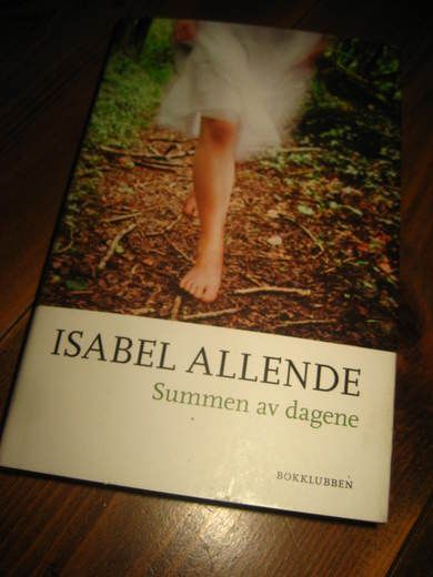 ALLENDE, ISABEL. SAMMEN AV DAGENE. 2008. 