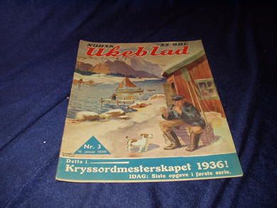 1936,nr 003, Norsk Ukeblad