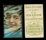 L. samlerkort fra British American Tobacco LTD