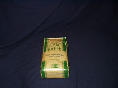 1/2 kg ROSTAT KAFFE fra 40-50 tallet