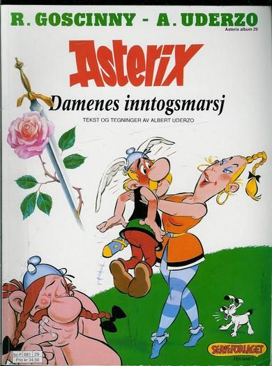 1991,nr 029, ASTERIX Damenes inntogsmarsj.