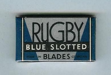 RUGBY BLUE SLOTTED BLADES