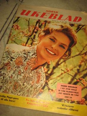 1970,nr 014, NORSK UKEBLAD. INGRID BERGMAN