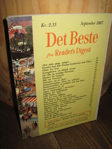 1967,nr 009, Det Beste fra Readers Digest.