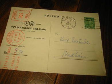 BERGEN 10.2.65. VESTLANDSKE SALSLAG.