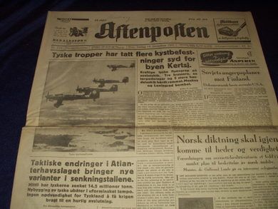 1941,nr 529, Morgen, Aftenposten