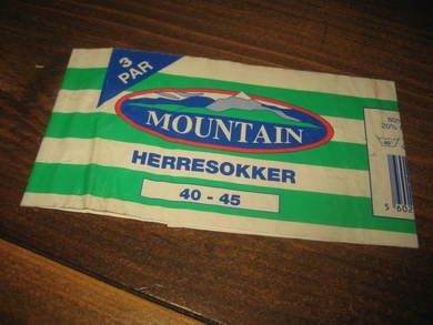 MOUNTAIN HERRESOKKER