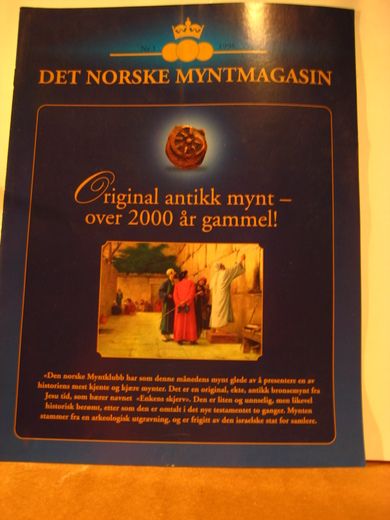 Original antikk mynt- over 200 år gammel!